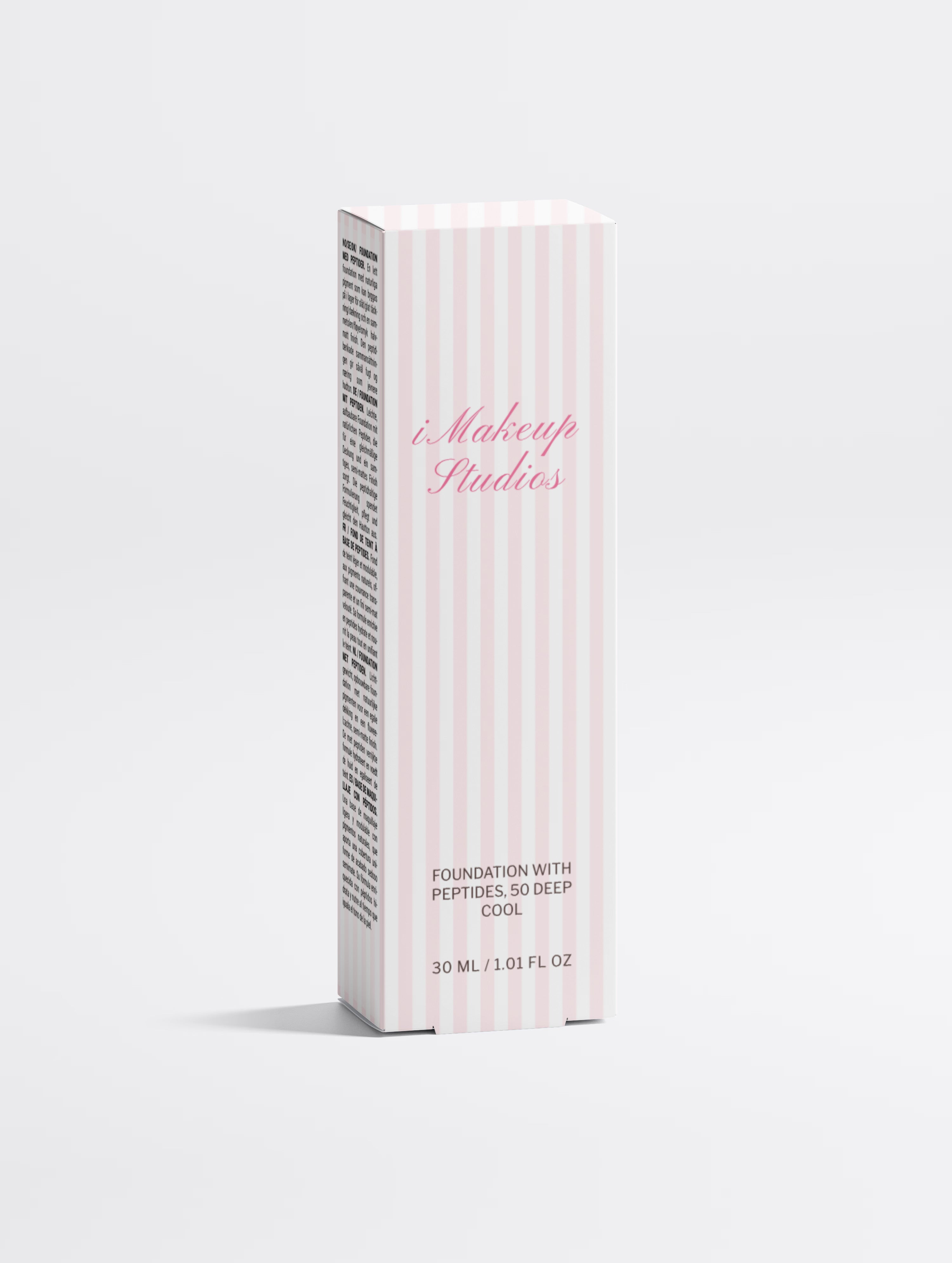 Foundation with Peptides, 50 Deep Cool