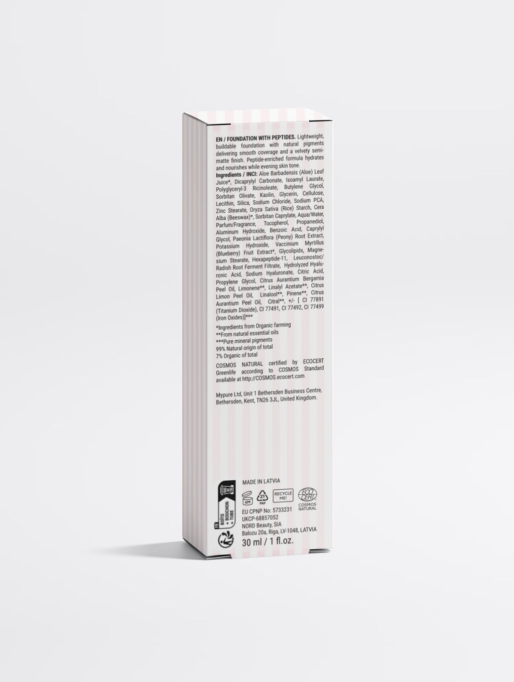 Foundation with Peptides, 50 Deep Cool
