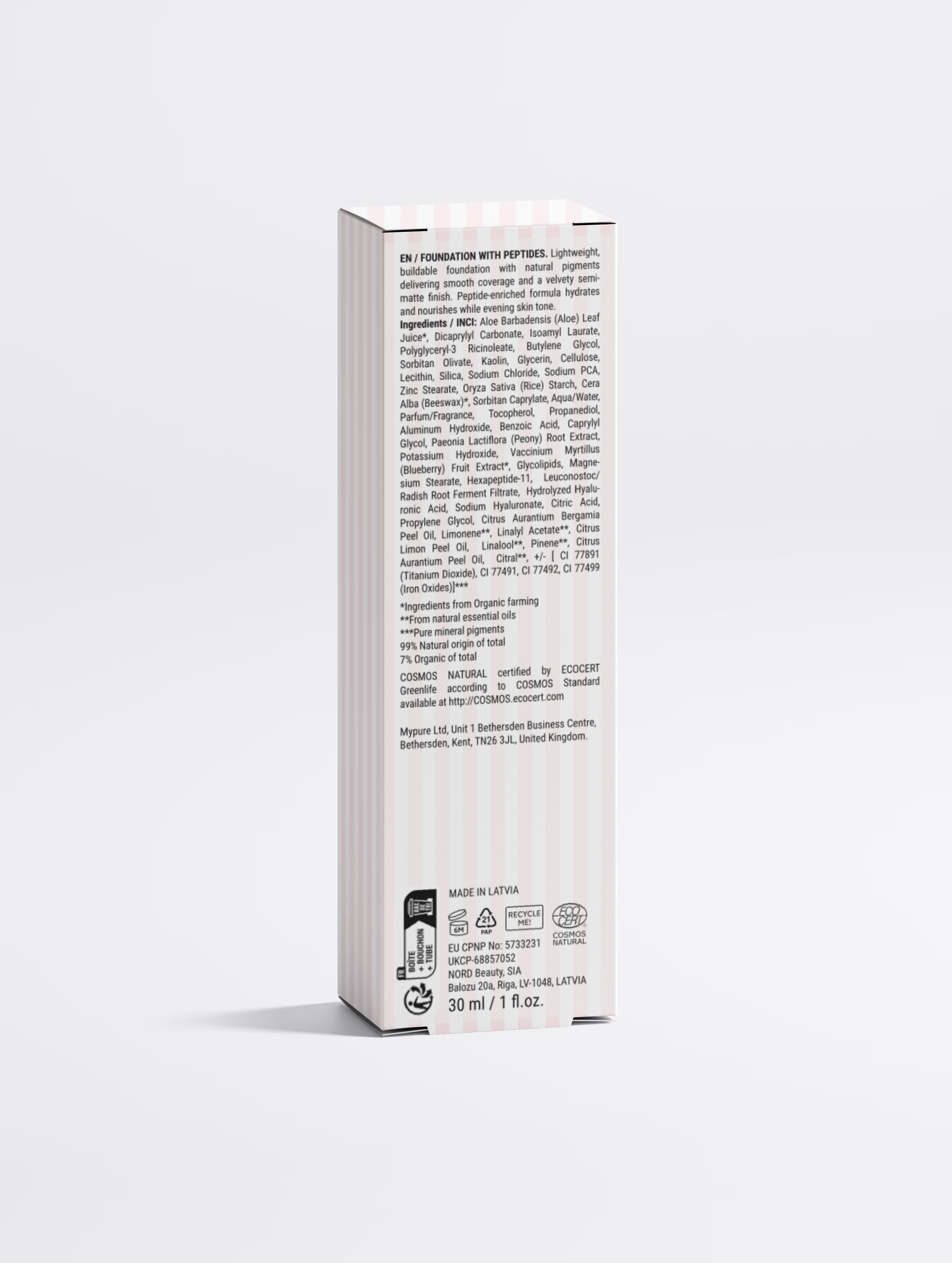 Foundation with Peptides, 15 Light Cool