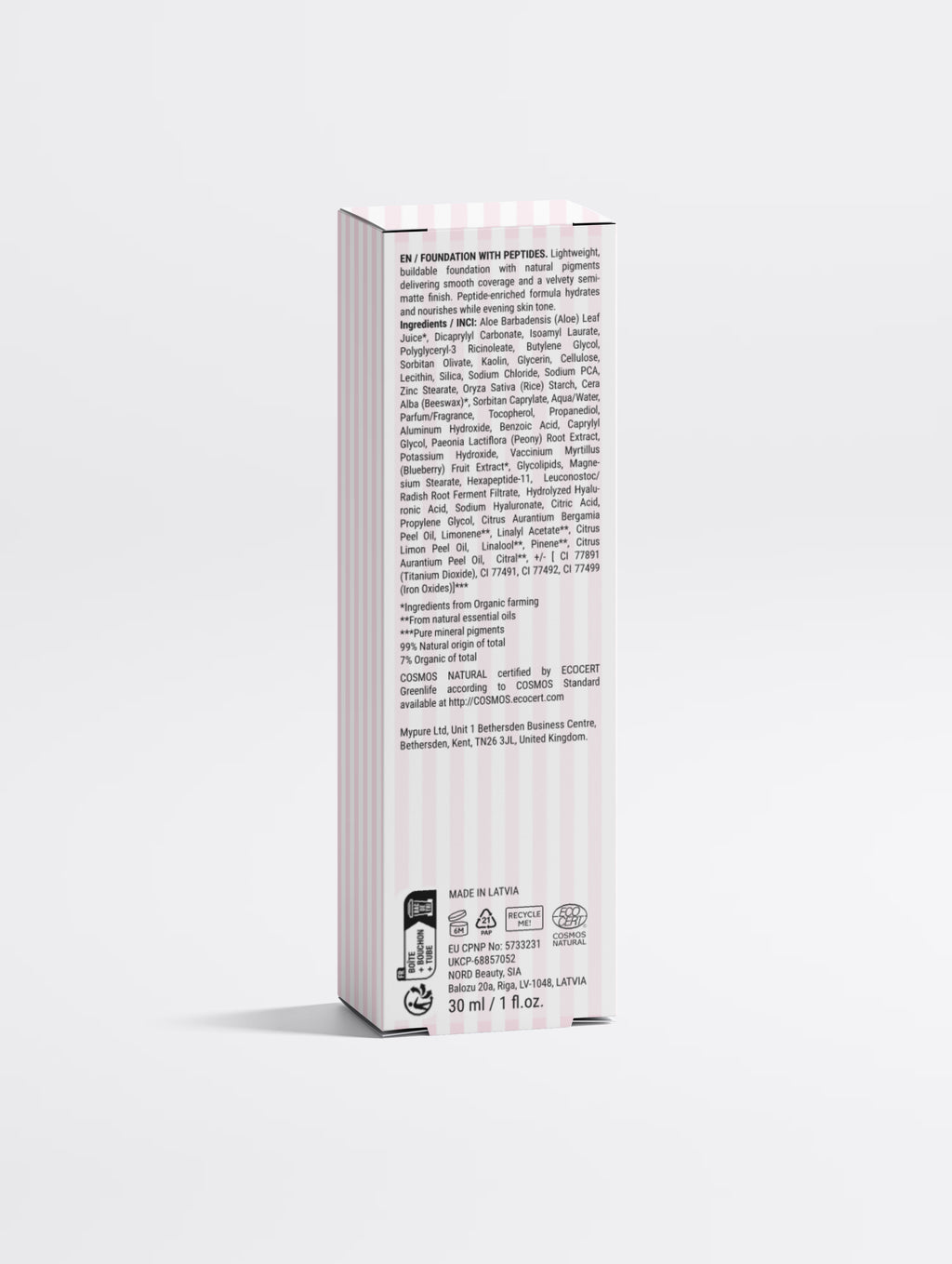 Foundation with Peptides, 35 Tan Warm