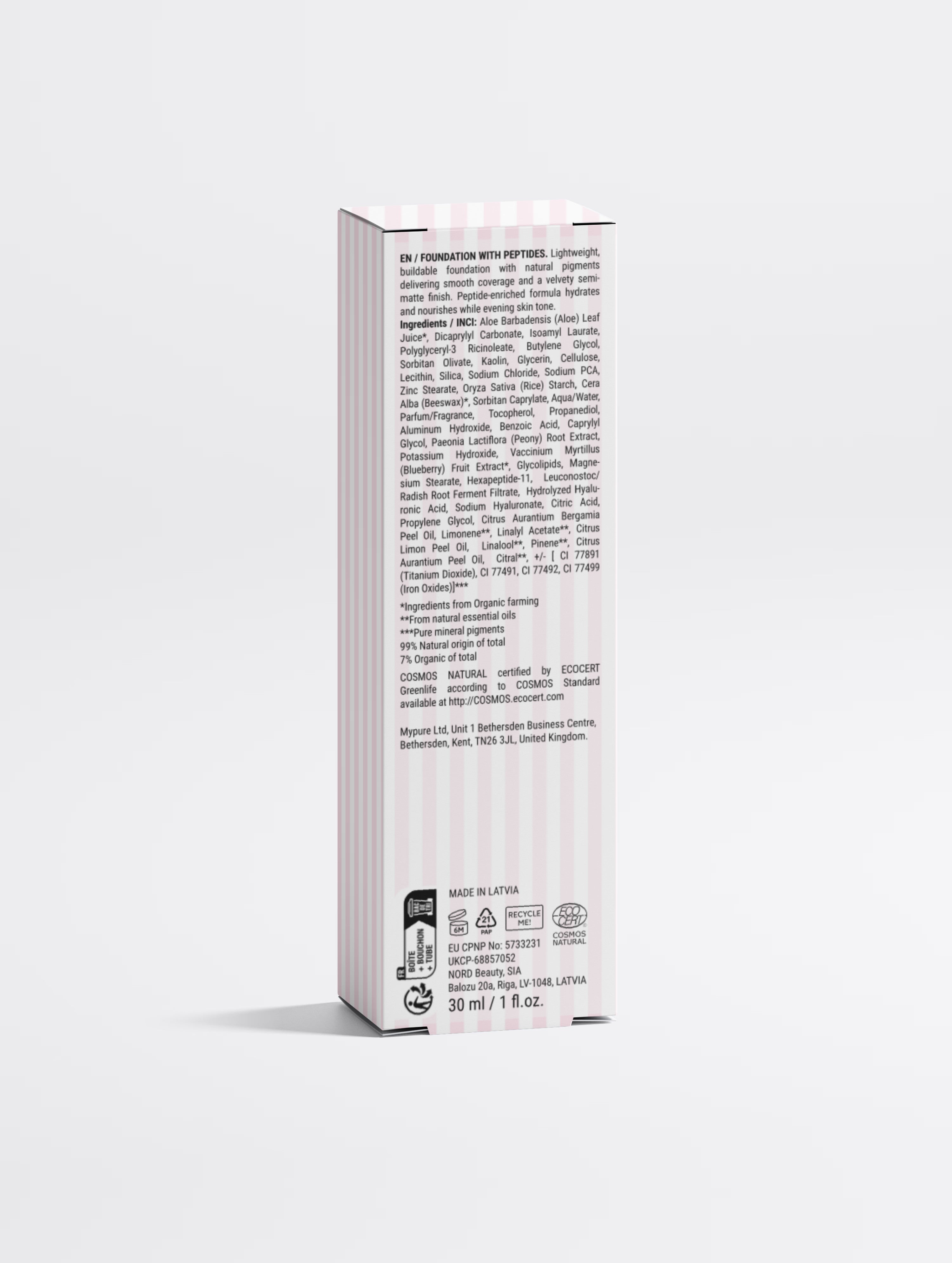 Foundation with Peptides, 35 Tan Warm